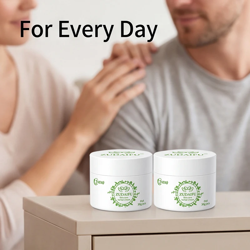10Pcs Zudaifu Third Generation Upgraded Herbal Skin Care Cream,Texture Body Facial Daily Skin Care Ointment,Multi Skin Types Friendly Skincare Cream For Men And Women