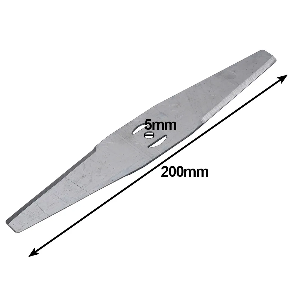 Imagem -05 - Aço Viu Lâminas de Metal Grama Corda Trimmer Cabeça Substituição Cortador de Grama Acessórios Lâmina Jardim Ferramenta Peças 1pc 200 250 mm