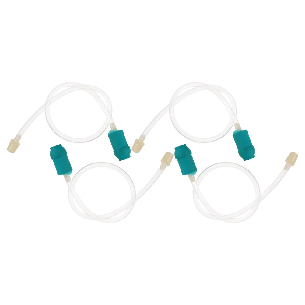 Tubo di prolunga per coppettazione da 4 pezzi 40 cm Sostituzione trasparente per pompa a vuoto Tubo flessibile durevole Massaggio portatile Uso rilassante