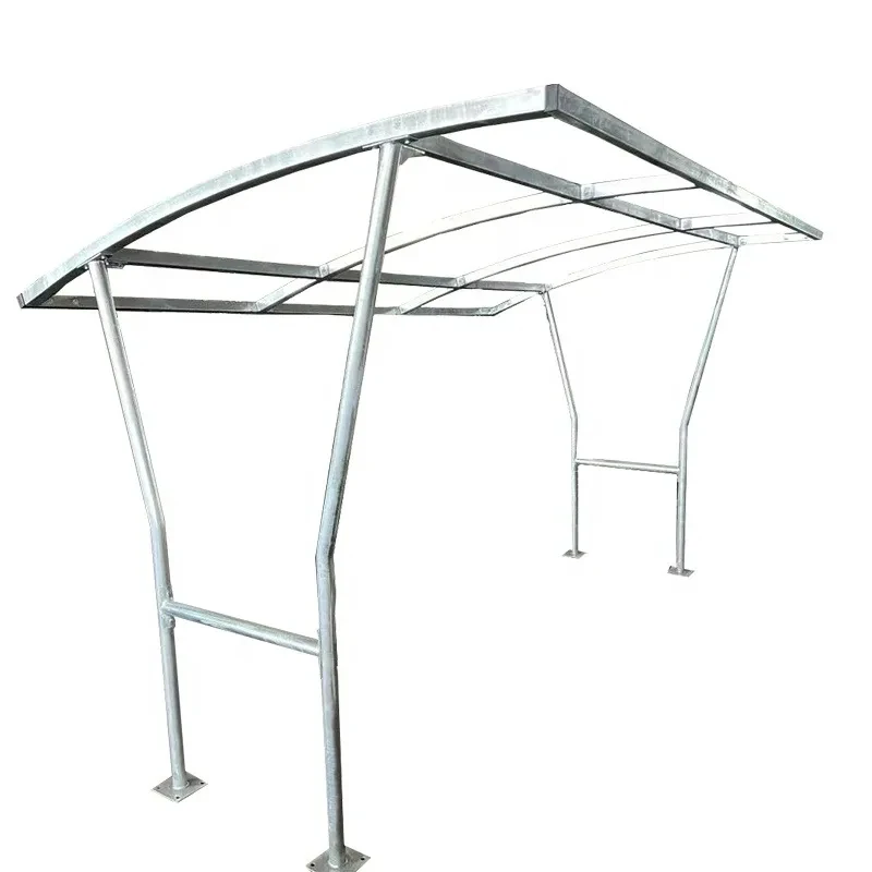 

Large Outdoor Bike Shelter –-Protected Polycarbonate Roof, Waterproof & Weatherproof, Bicycles, Motorcycles