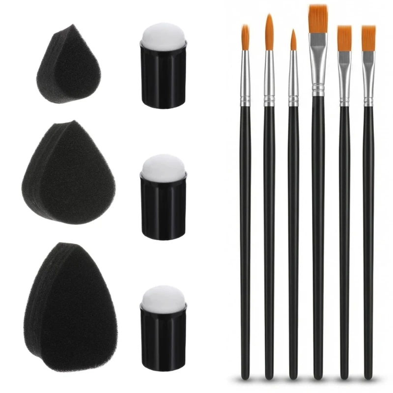 12PCS Multipurpose Art Brushes Set For Professional Artists