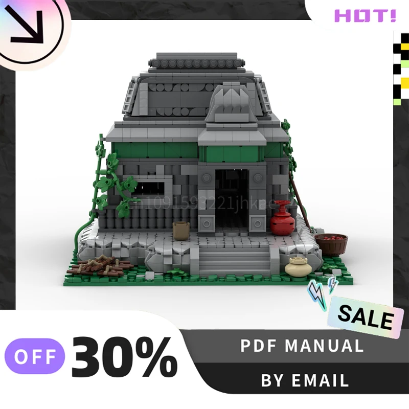 [1970 ชิ้น] ชุดตัวต่อสร้างสรรค์บล็อกอาคารแบบกำหนดเอง MOC Empires House ของเล่น STEM ชุดประกอบแบบ DIY ของขวัญวันเกิด