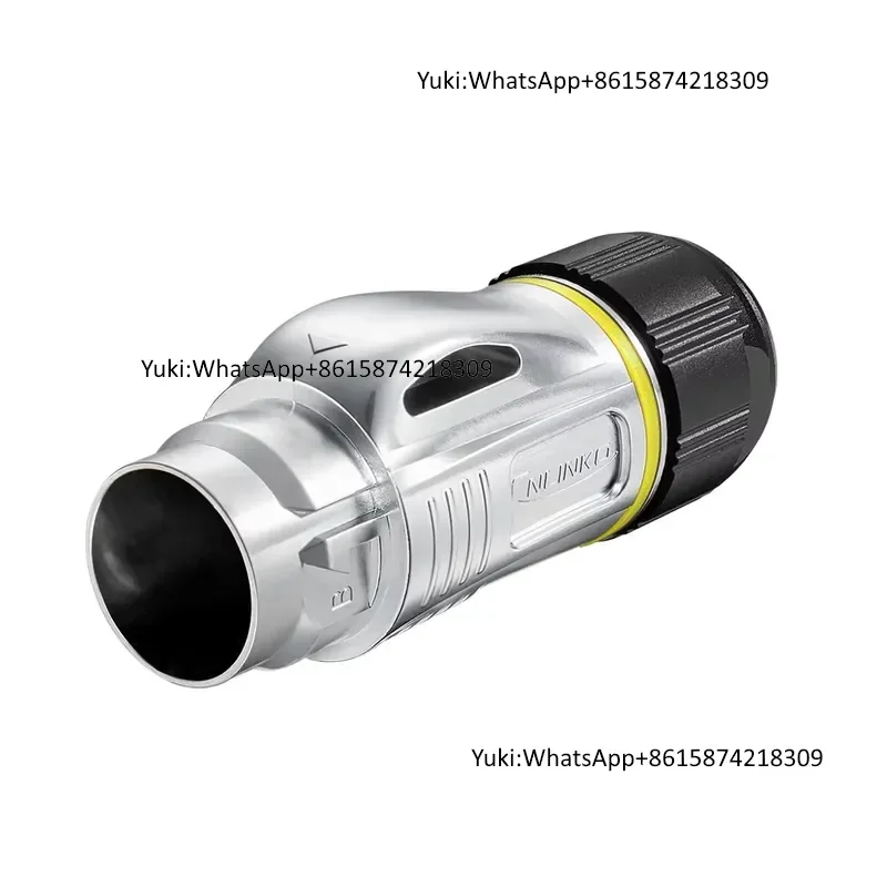 CNLINKO BD24 IP68 Waterproof Circular Connector 2-24 Pin M24 Push-Lock RJ45 Signal Power for Industrial Automation OEM Direct