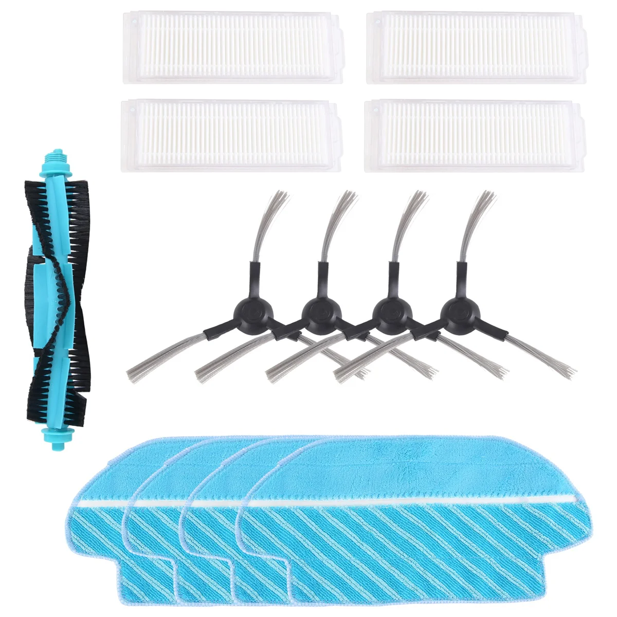 ل Cecotec Conga 3290 3390 3490 3590 3690 3790 3890 الترا التيتانيوم الحيوية روبوت فراغ أجزاء الجانب الرئيسي فرشاة Hepa FilterBAAN