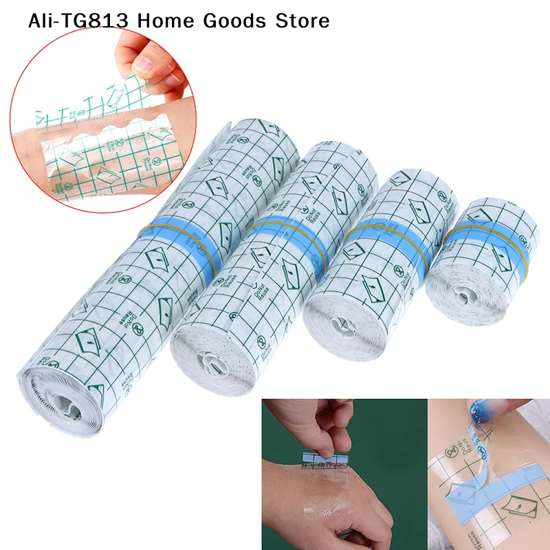 

[TG813]5m Waterproof Protective Tattoo Healing Film For Aftercare Bandage Transparent Skin Tattoo Healing Repair Film Wrap Roll