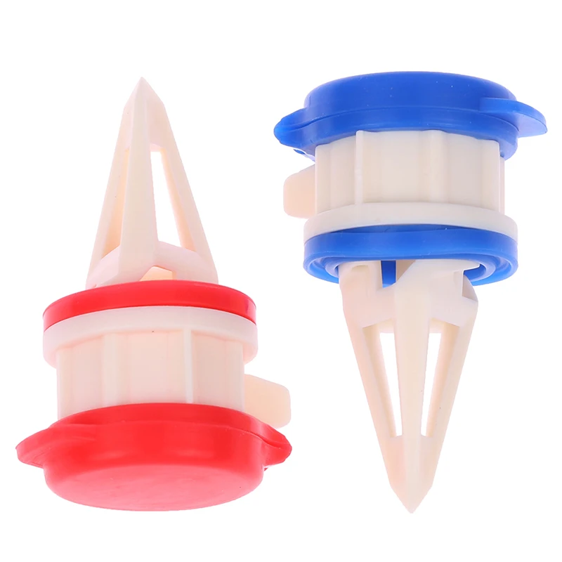 2PCS Spout Pourer Silicone Milk Bottles Brick, Drink Bottle Splitter Beverage Changeover Caps - Keep Drink Cool And Fresh