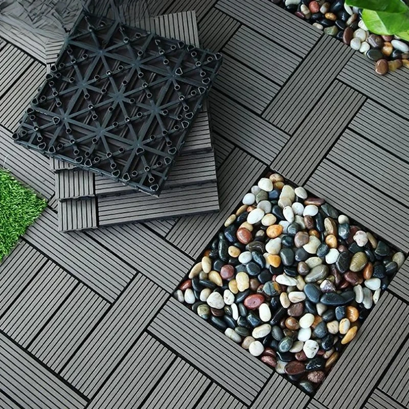 

DIY Plastic Wood Flooring For Balcony Bathroom Courtyard Garden Terrace - Outdoor Splicing Waterproof Anti-Slip Floor Mat