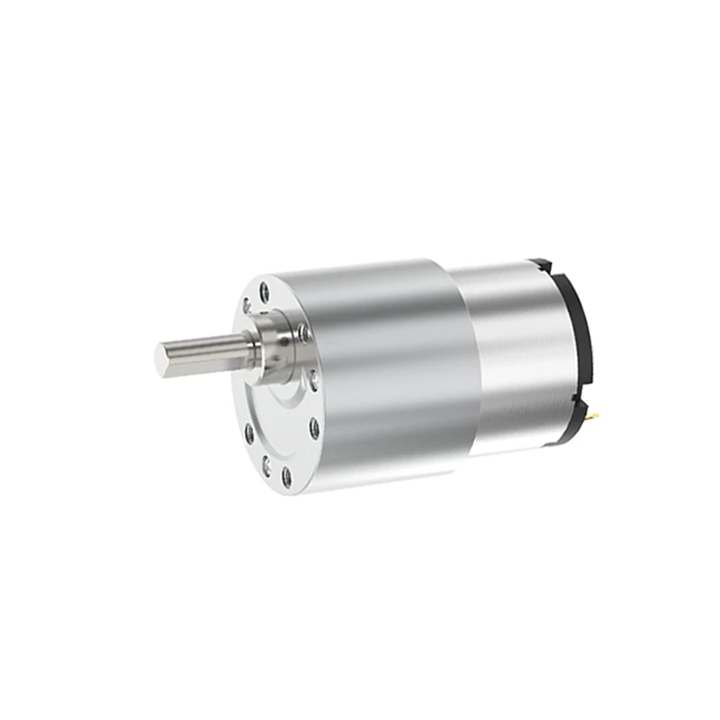 

12 В, 24 В, 1000 об/мин, 550 об/мин, электрический мотор-редуктор с высоким крутящим моментом, микроскоростной редуктор, эксцентриковый выходной вал, коробка передач диаметром 37 мм