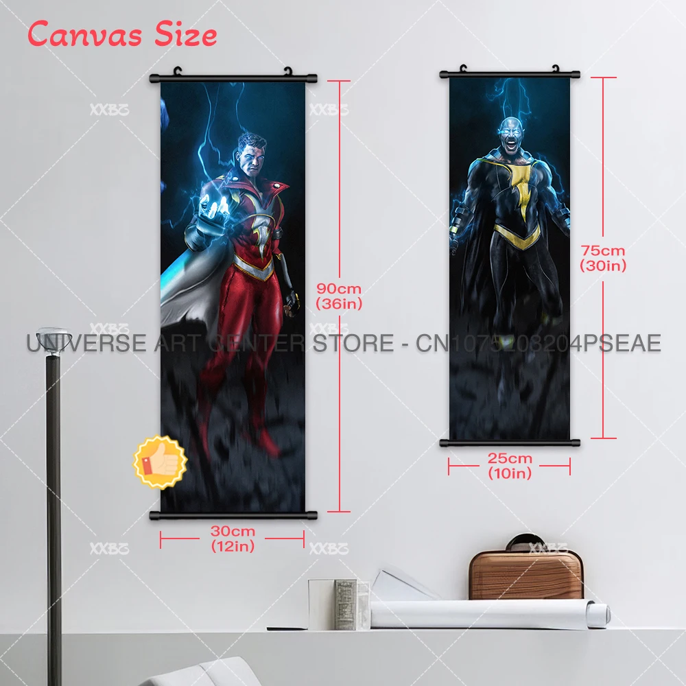 Nightwing Poster Wall Art Dick Scroll Picture DC Comics Home Decoration Supergirl Hanging Painting Green Lantern Canvas Aquaman