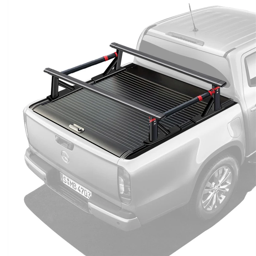 

Crossbar Iron Luggage Carrier Frame Car 4X4 Roof Luggage Racks For Silverado Pickup Truck