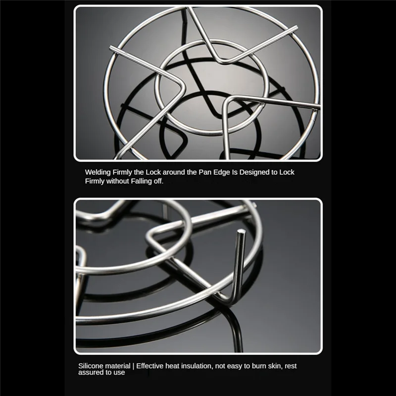 Stampo per pentole per flan, stampo per flan in acciaio inossidabile con coperchio - Flan Maker per vasi da 6 litri