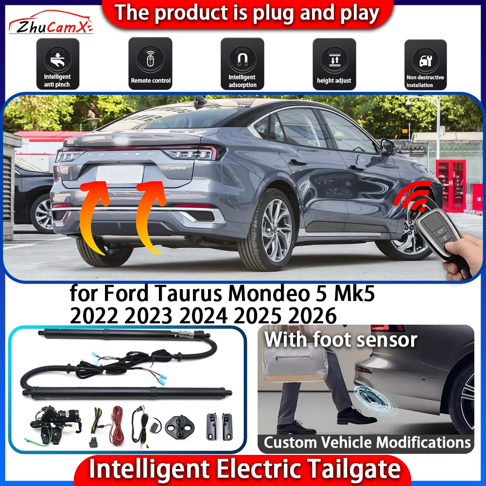 

Smart Powered Tailgate System for Ford Taurus Mondeo 5 Mk5 2022 2023 2024 2025 2026 Automatic Intelligent Trunk Lift Control Kit