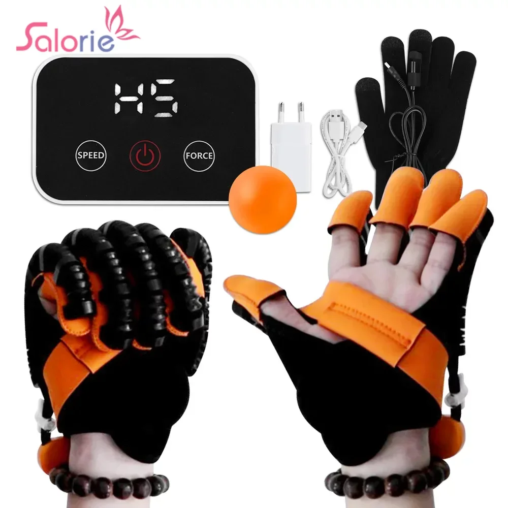 Hand Massage Equipment Finger Function Recovery Rehabilitation Robot Gloves for Stroke Hemiplegia Cerebral Infarction Trainer