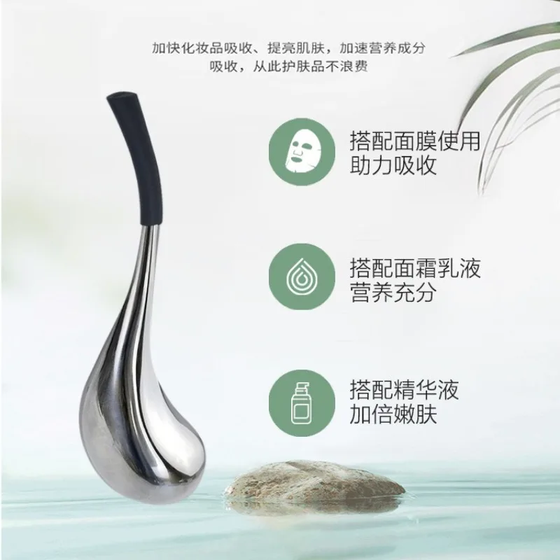 1 Paar Rvs Ijs Globes Gezichtsverzorging Tool voor Vrouwen Mannen Gezicht en Ogen Schoonheid Cryo Sticks Cooling spa Globes Schoonheid