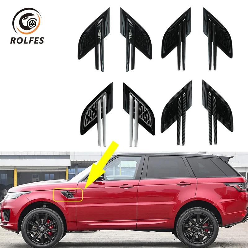 

ROLFES For Land Rover Range Rover Sport L494 2014-2017 Car Front Side Fender Air Vent Outlet Cover Trim Grille LR044151