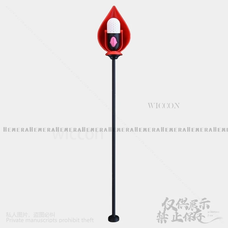 Anime ALastor Cosplay accesorios de disfraz de Hotel Halloween regalos de fiesta de Navidad para accesorios de micrófonos 3D mujer hombre personalizado