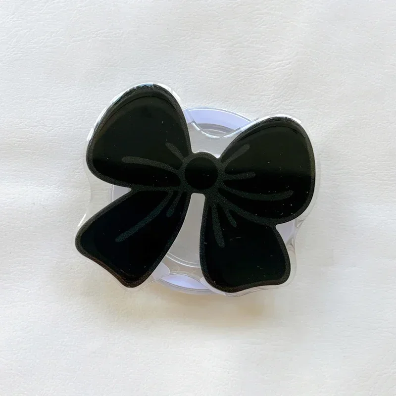 かわいい漫画の蝶と蝶の磁気電話ホルダー、磁気スタンド、iPhone、mag金庫、韓国のためのユニバーサルリンググリップトップ