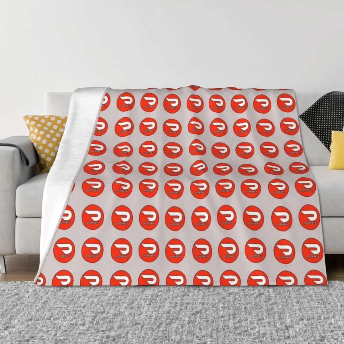 

Doordash Throw Blanket Softest Nap warm winter Sofa Quilt Blankets