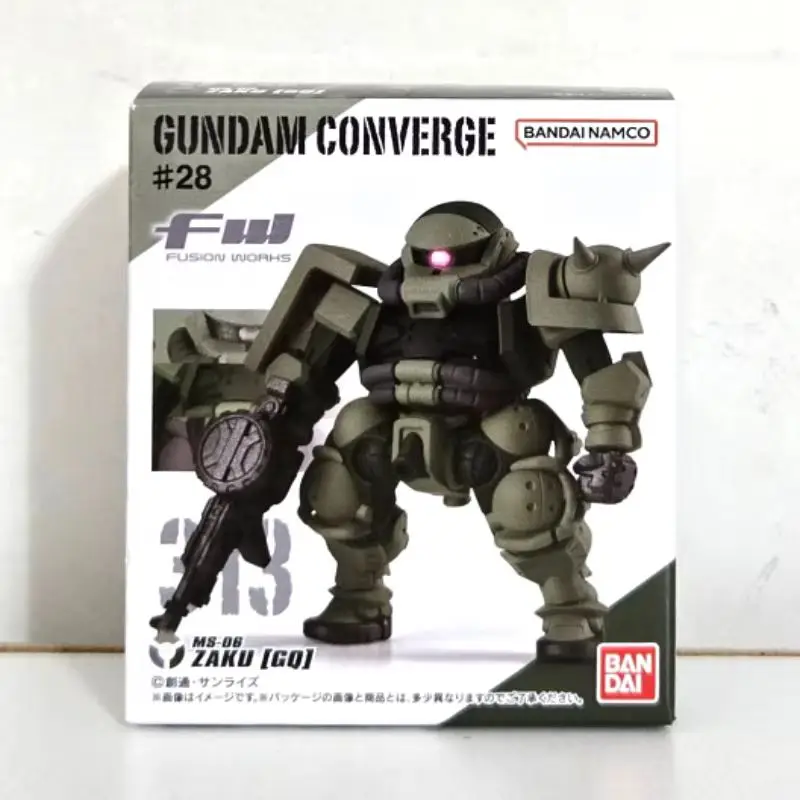 Nouveau Bandai Original Shokugan Gundam Fw Converge 28 blanc Gundam Oor Zaku Gm figurine modèle Kit jouet à collectionner Anime cadeau