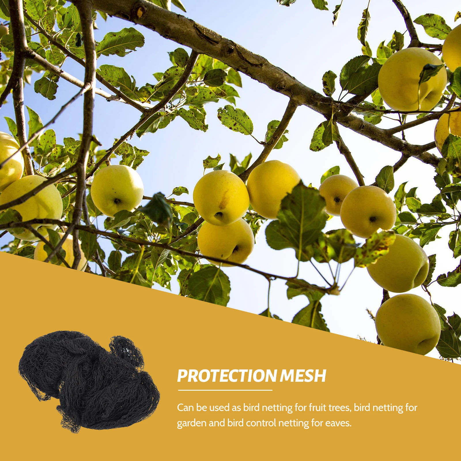 

Anti Bird Net Protective Garden Netting 100x50m PE Material Lightweight Heavy Duty Fine Mesh Fruit Plants Veggies Berry Tree