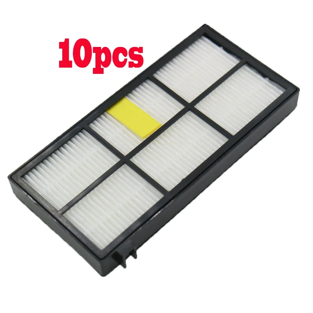 10 Pcs HEPA Filter untuk IRobot Roomba 800 Seri 900 870 880 980 Filter Vacuum Robot Penggantian Cleaner Bagian Aksesori