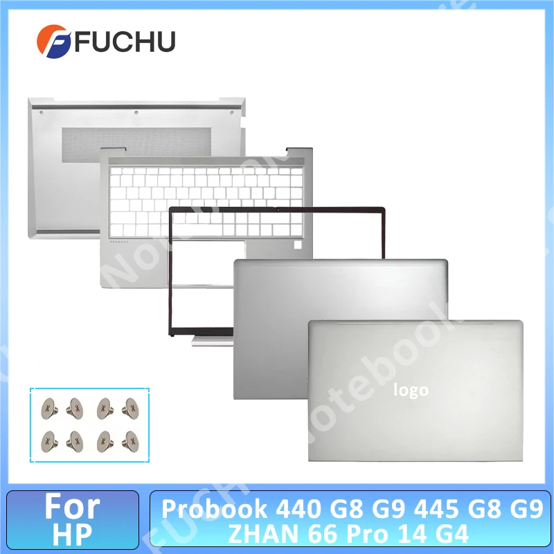 

Orig For HP Probook 440 G8 G9 445R G8 ZHAN 66 Pro 14 G4 Laptop LCD Back Cover Front Bezel Palmerst Lower Bottom Case 14.0