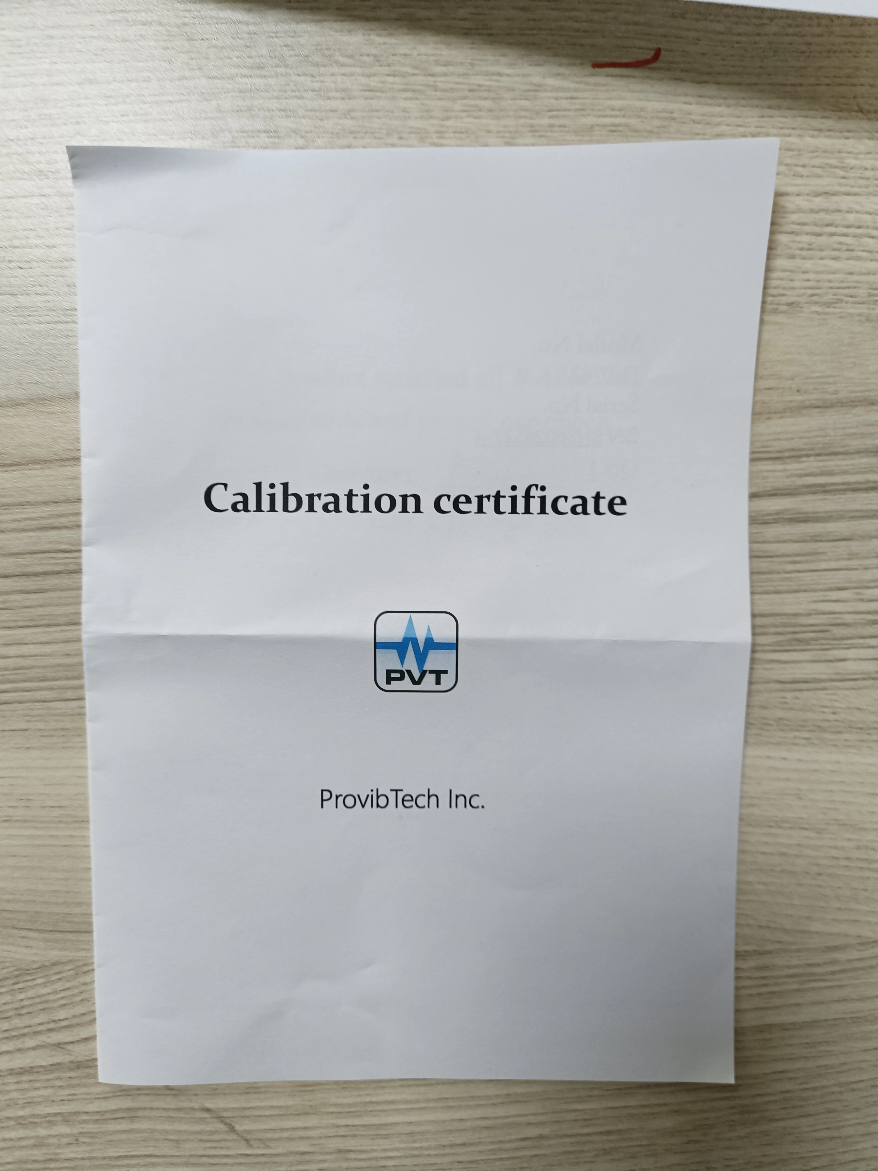 TLF ProvibTech Accelerometer Vibration Transmitter  TM0782A