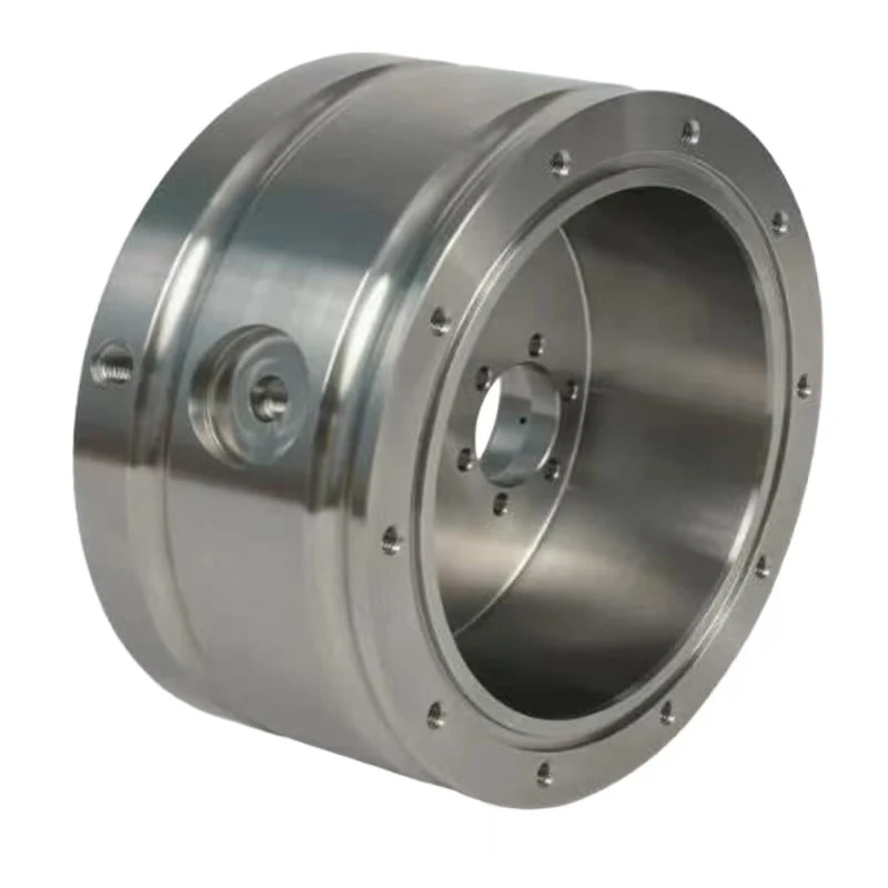 

CNC Machining Custom Precision 5 Axis Metal Parts Stainless Steel Flanged Cylindrical Part