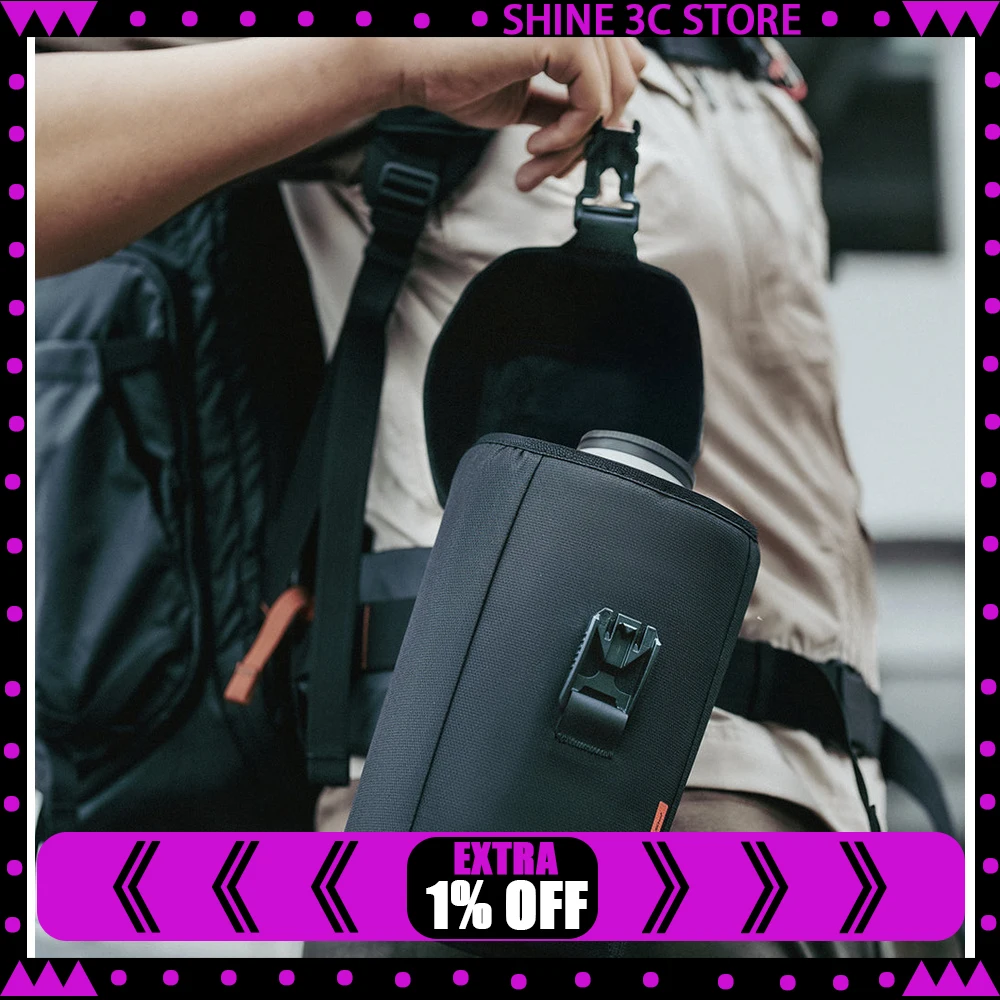 PGYTECH Lens Case M/L Protective Camera Lens Storage Pouch Shockproof Carrying Bag For DSLR Mirrorless Photography Travel