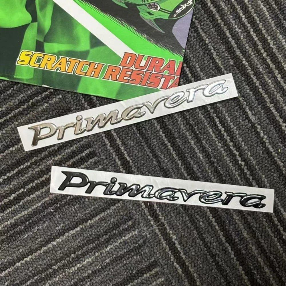 3D Primavera Letter Emblem Bad - đánh giá và giá Motorcycle Gear Logo