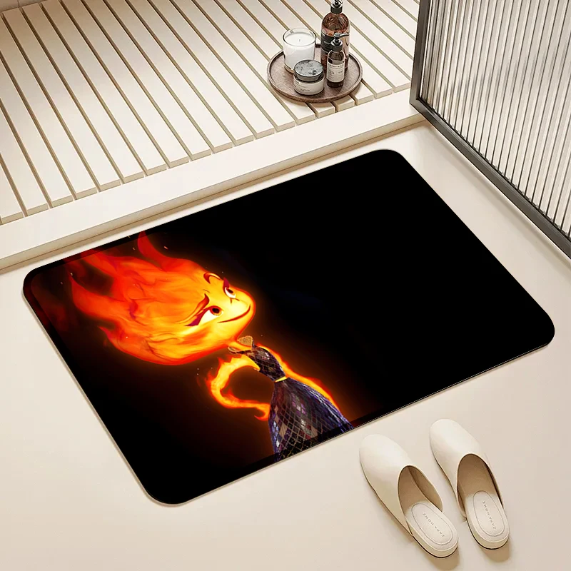

Disney Elemental Ember Door Mat Non-Slip Soft Floor Rug for Home Bathroom Kitchen Living Room Decor