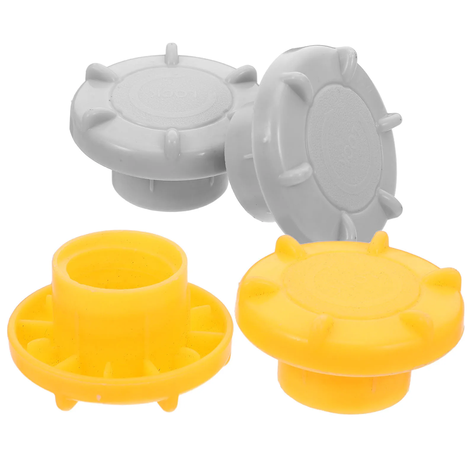 

4Pcs Slide Fixing Cap 3.1cm Inner Diameter Non-Toxic Secure Bolt Covers for Indoor Play Equipment and Home Playgrounds