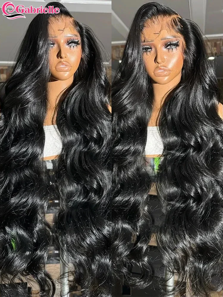 Body Wave 360 Full Lace Frontal Wigs Human Hair Brazilian 13x6 Transparent Lace Front Human Hair Wigs Clearance Sale Gabrielle