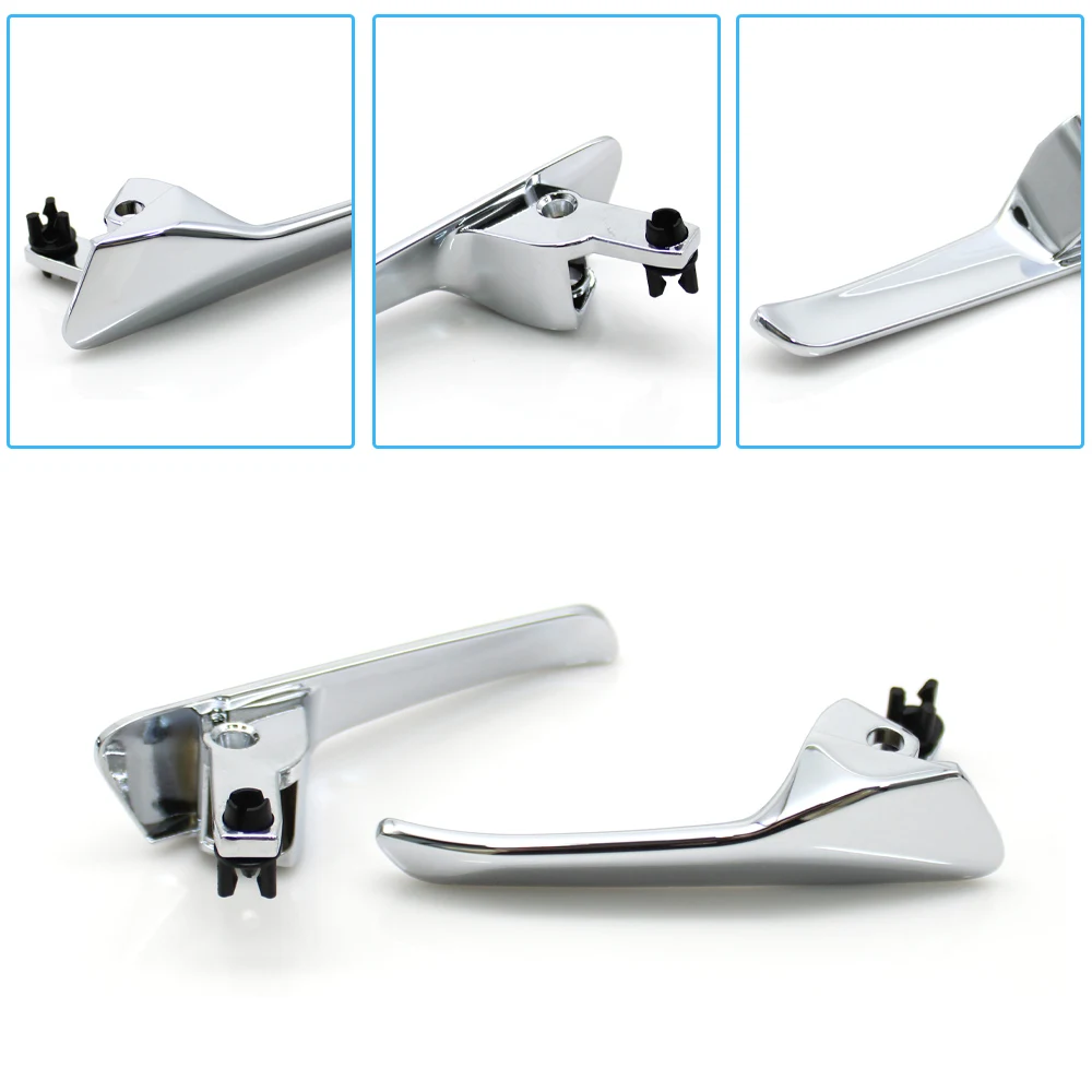 Car Inner Front Rear Left Right Chrome Door Pull Handle For Mercedes Benz ML G C SLK Class W163 W463 W202 R170 view 3