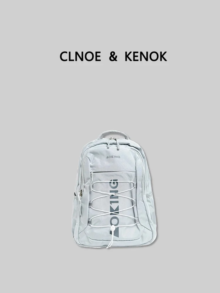 Mochila Clnoe Kenok Commuter de Alta Capacidade para Estudantes Unissex Leve para Viagens ao Ar Livre com Alças Duplas para H...