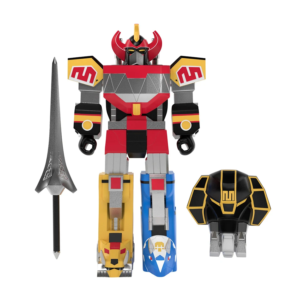 In Stock Original Super7 Mighty Morphin Power Rangers Reaction Figure Wave 1 Megazord Putty Patrol Rita Repulas Figures