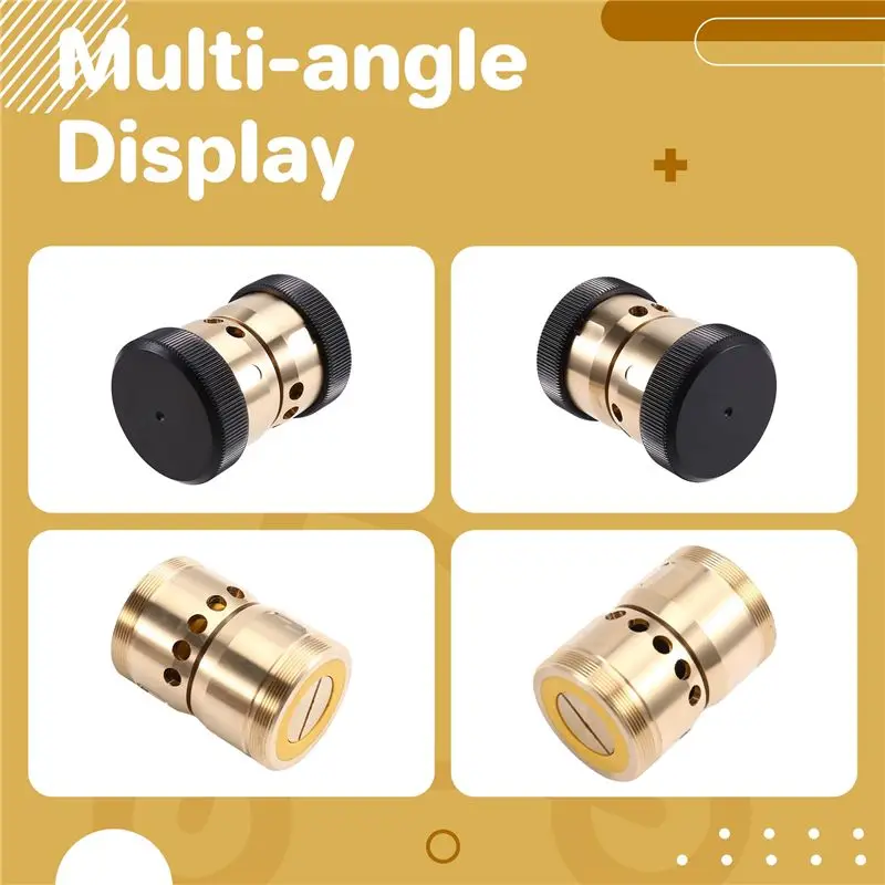 A98E-Wire Cut Parts Copper Guide Wheel Assembly For EDM Wire Cutting Machine Waterproof Od42x Length 60 Pulley Roller