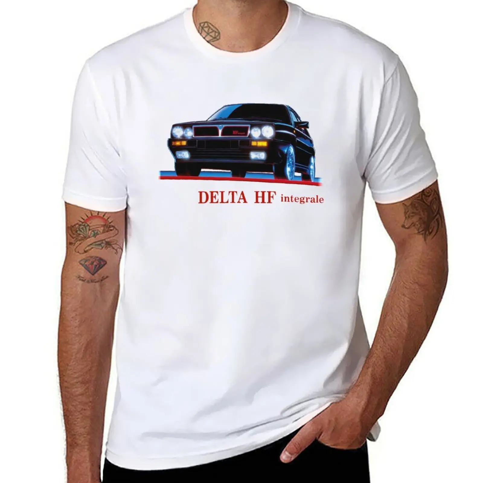 Lancia Delta HF Integrale T-Shirt t shirts for man cotton soft cotton t shirt pack T-Shirt