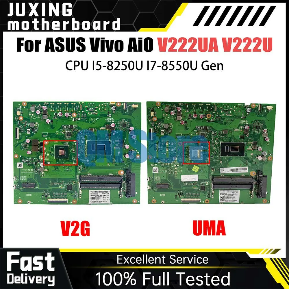 V222U Motherboard For ASUS Vivo AiO V222UA for All-in-one Machine With I5-8250U I7-8550U CPU Fully Tested