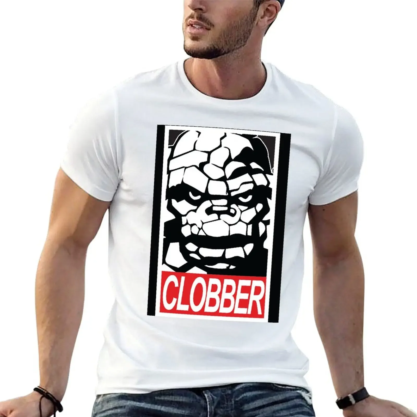 

Clobber T-Shirt summer clothes graphic t shirts blacks mens t shirts pack