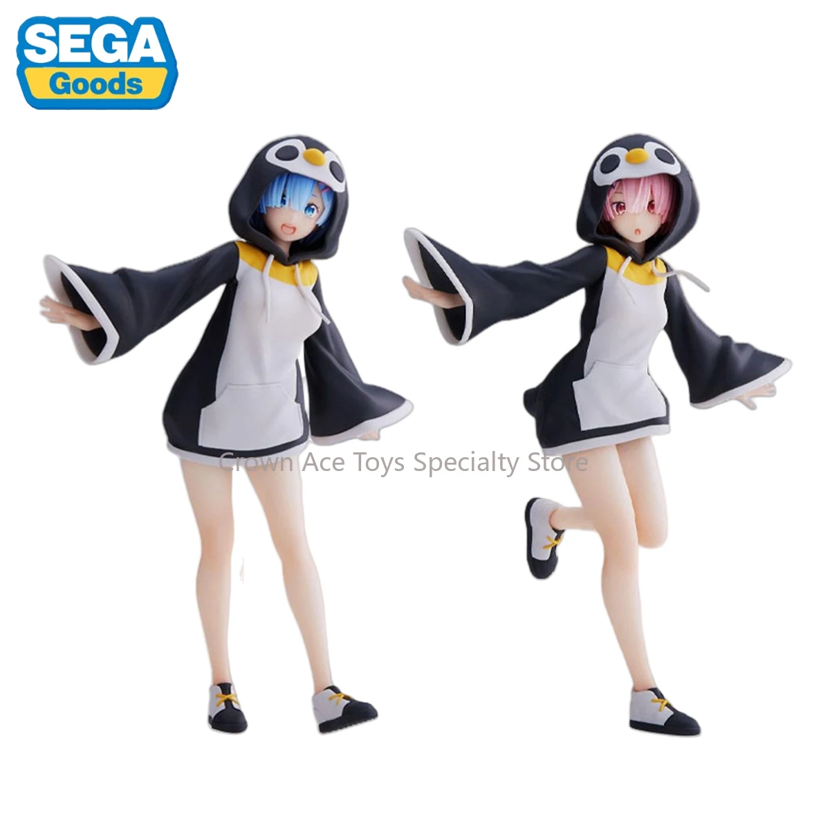 SEGA Luminasta Starting Life in Another World Ram Kotoriasobi Ver. 20cm Anime Action Figure Model Ornament Gift Doll Trendy Toys