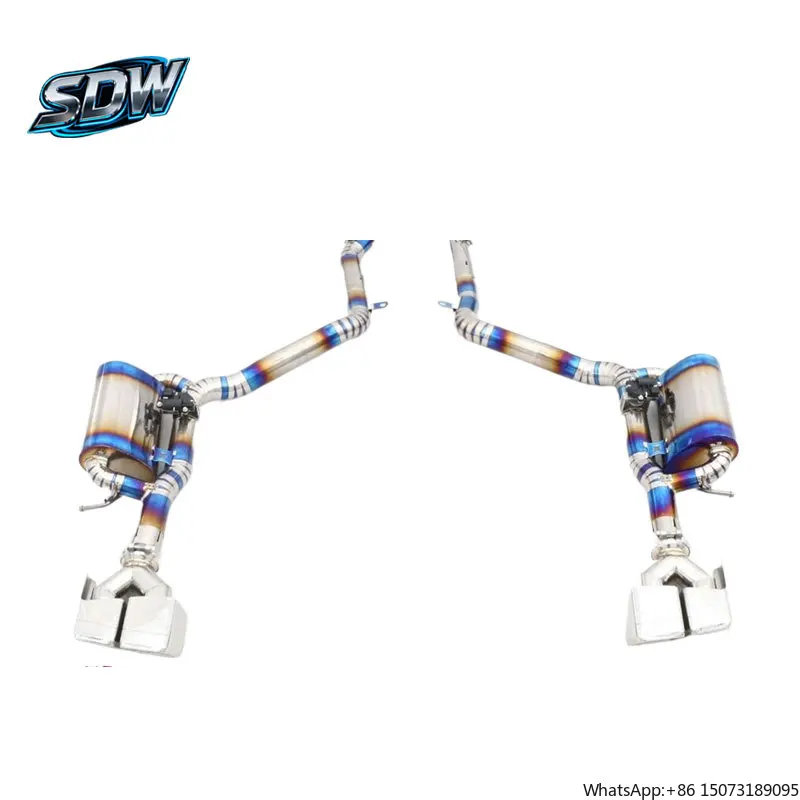 Valvetronic Performance Catback Exhaust System for  A180 A200 C200 C300 C43 C63 E300 E450 S450 GLA GLC GLE GLS