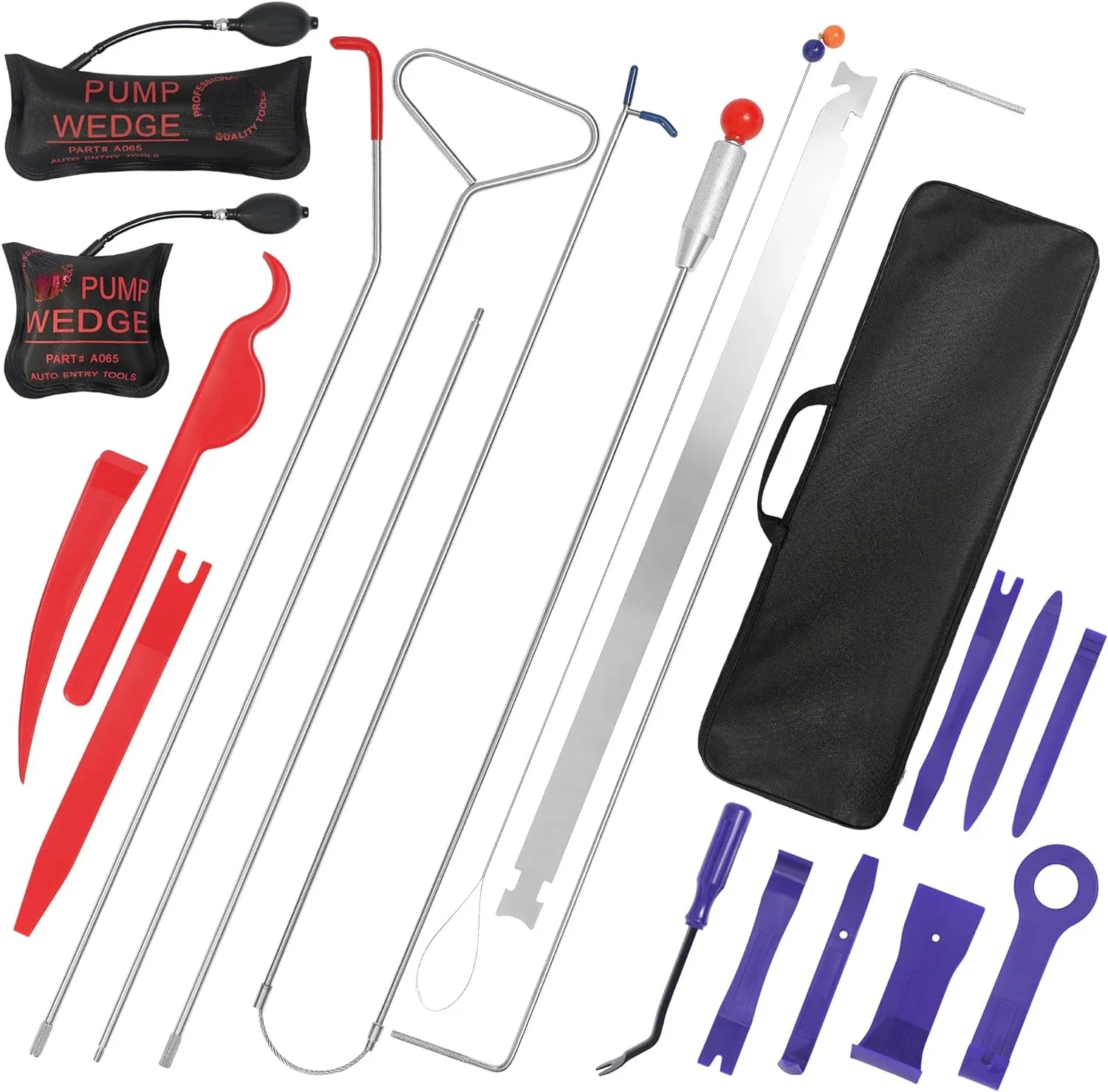 

20 PCS Professional Car Emergency Tool Kit - Complete Automotive Repair Set for Quick and Easy Fixing