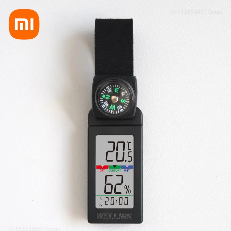 Xiaomi Thermometer Outdoor Home Temperature and Humidity Meter Camping Mountaineering Vehicle Sensor Probe Hygrometer Portable