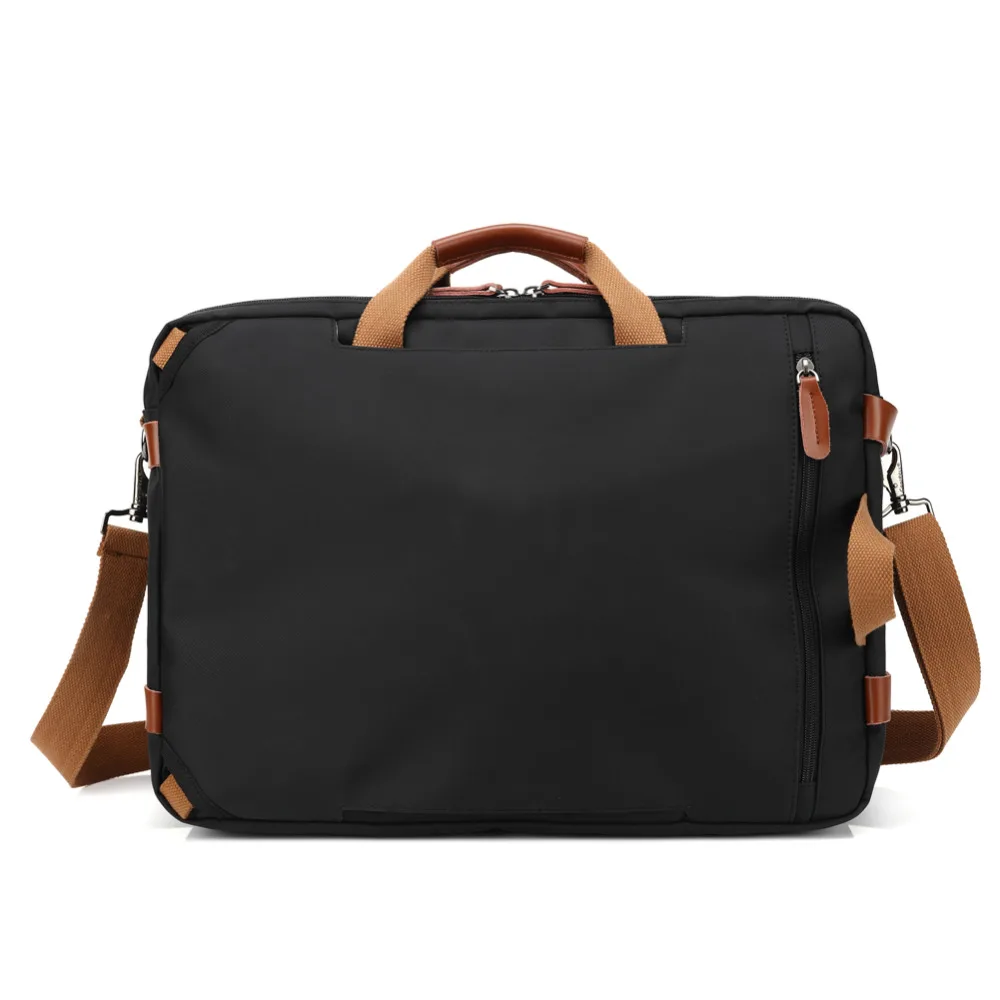 3-in-1 Convertible Laptop Backpack 15.6 17.3 Inch Waterproof Oxford Business Briefcase Shoulder Messenger Notebook Carry Bag view 5