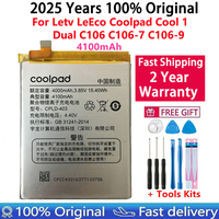 Original CPLD-403 Real 4100mAh Battery For Letv LeEco Coolpad Cool1 Cool 1 Dual C106 C106-7 C106-9 Cell Phone Batteries+Tool