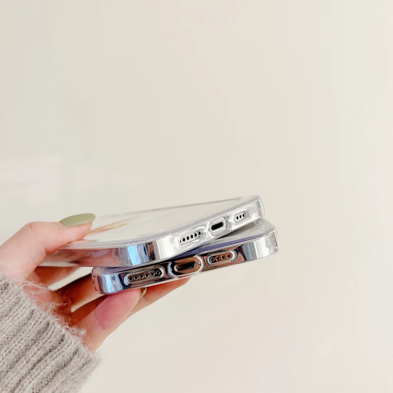 เคสโทรศัพท์ลายอวกาศโปร่งใสเคสนิ่มสำหรับ iPhone15 14Pro 8PLUS 13 12 11 xsmax XR