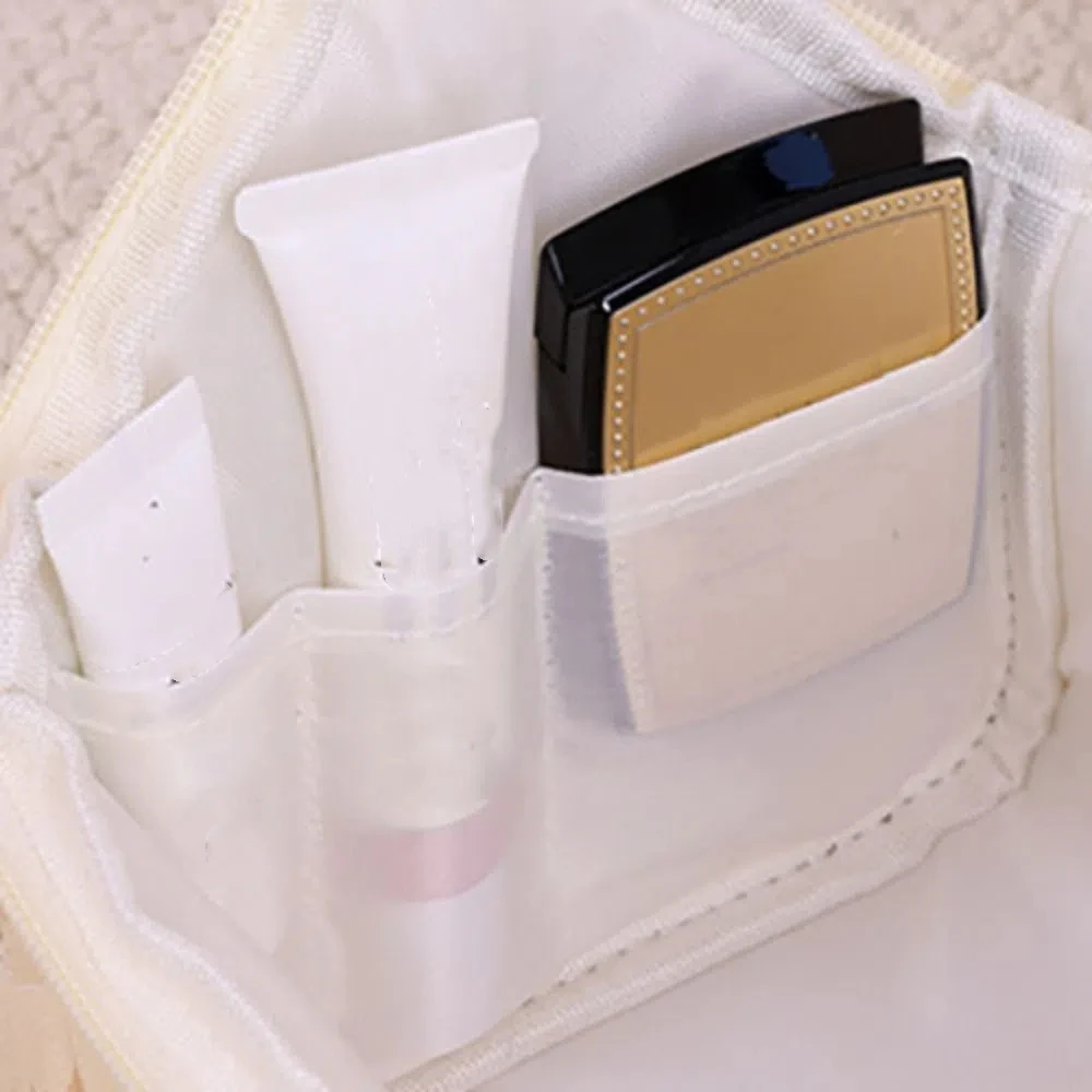 

Korean Ins Cartoon Cosmetic Bag Butterfly Cherry Wash Pouch Storage Bag Zipper Bear Rabbit Makeup Brush Case Wash Face