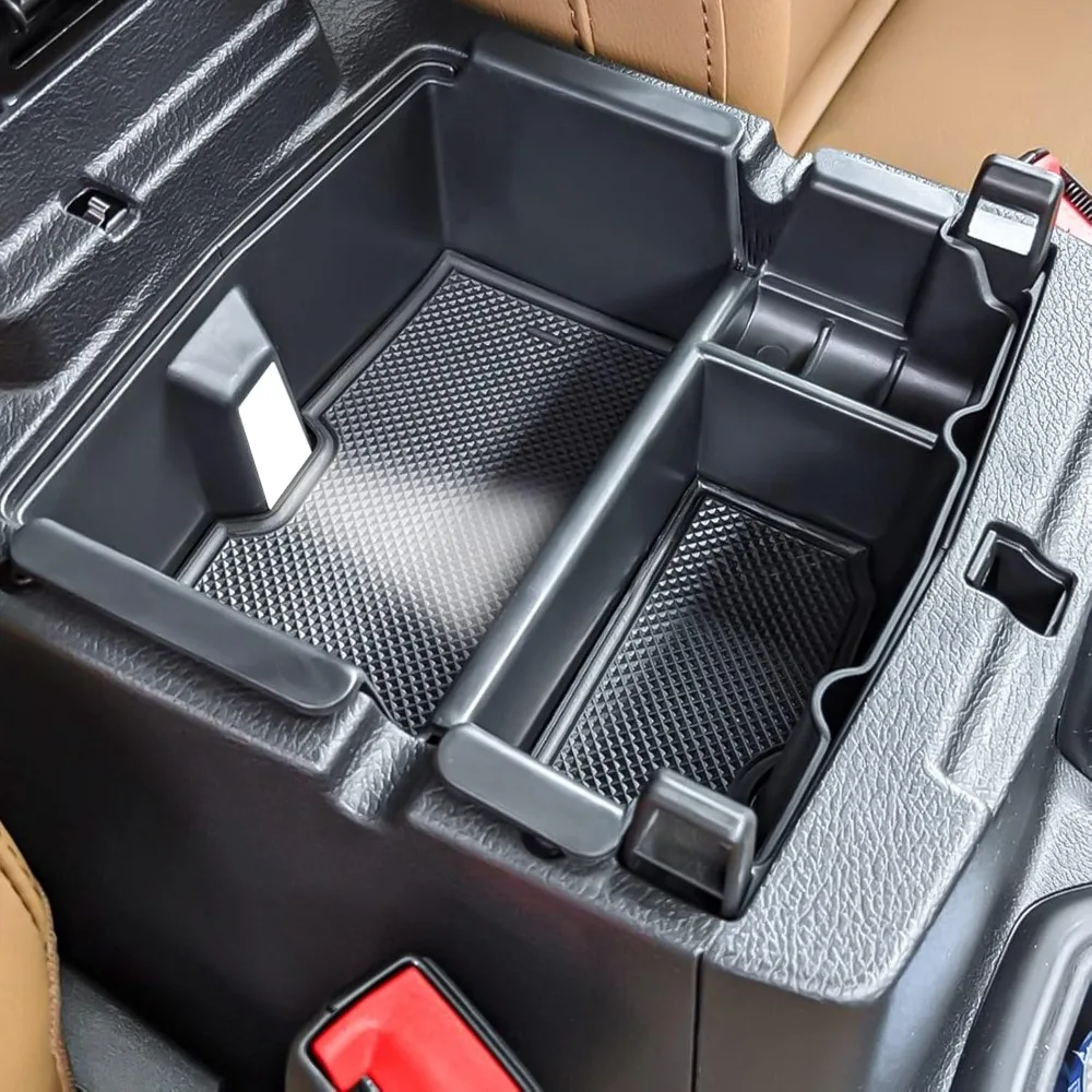 

Center Console Organizer for Jeep Wrangler JL and JLU 2018-2023 2024 2025 Accessories Insert Storage Tray Armrest Storage Box