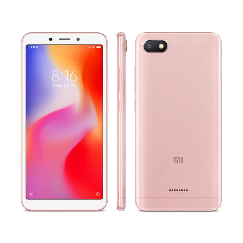 Оригинальный Смартфон Xiaomi Redmi 6A 3 + 32 ГБ, оптовая продажа, мобильные телефоны Xiaomi, разблокированные Android Google Play Redmi 6, глобальная прошивка